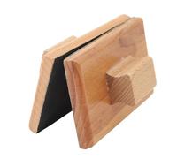 TYTOGE Bloc de Sable Musical, 1 Paire de Blocs de Sable Rythmiques 10 X 6 Cm, Papier de Verre en Bois de Hêtre, Jeu Facile, Large Application pour la Performance