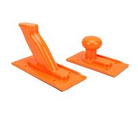 TYTOGE Bloc Poussoir pour le Travail du Bois, Outil de sécurité avec Conception Texturée Antidérapante et Poignée Arrondie pour Scie à Table, Toupie, Scie à Ruban, Plastique ABS O