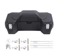 TYTOGE Boîte de Rangement Arrière pour VTT, Grande capacité 55 L, Anti-Pluie, Anti-poussière, avec Dossier et Verrouillage de sécurité, pour la Plupart des VTT, UTV, Camping,