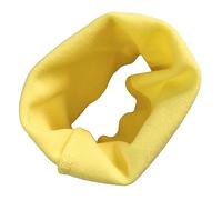 TYTOGE Chauffe-Oreilles pour Animaux de Compagnie, Cache-Oreilles pour Animaux de Compagnie, Confortable, Doux, Réduction du Bruit, Tissu Mignon Jaune pour l'intérieur et Le Balcon (M)
