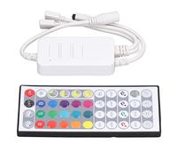 TYTOGE Contrôleur de Bande Lumineuse LED, Télécommande Infrarouge WiFi 44 Touches RVB avec 3 Boutons, Fonction de Synchronisation Double Mode pour Bandes LED RVB DC 5 V à 24 V