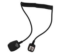 TYTOGE Cordon de Flash Hors Appareil Photo 50-130 Cm Support de Griffe | Construction en Plastique, Câble à Ressort 50-130 Cm, Utilisation Ttl Sync , compatibilité 600EX RT et 580EX II,