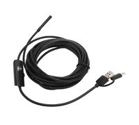TYTOGE Endoscope 5,5 Mm, Caméra Endoscope USB 3 en 1 avec étanchéité IP67, Interfaces Micro USB Type C pour L'inspection, L'automobile, Les Tuyaux (A. Kham)