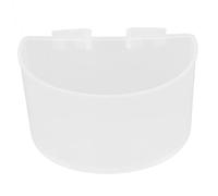 TYTOGE Ensemble de Bols de Nourriture en Plastique pour Oiseaux, 20 | Plastique durable, facile à installer, large application pour les petits oiseaux.