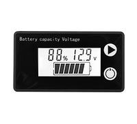 TYTOGE Indicateur de capacité de la Batterie avec écran LCD Clair | Compatible avec le lithium, le plomb-acide, l\'affichage de la température, la plage de tension 8-100 V