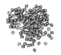 TYTOGE Inserts Filetés M4x0.7, Kit de Réparation de Filetage en Acier Inoxydable pour Alliage D'aluminium, avec 100 écrous de Réduction Mâles et Femelles (1.5D)