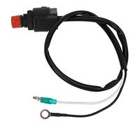 TYTOGE Interrupteur d'arrêt du Moteur Hors-bord, Conception Compacte de | Matériau ABS, utilisation d\'urgence, convient au T15, léger, durable