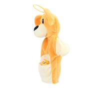 TYTOGE Jouets de Marionnettes à Doigt, Marionnettes à Main d'animaux aux Couleurs Vives pour Enfants, Contes et Chants, Jouets éducatifs en Peluche pour Bébés (Chien Jaune)