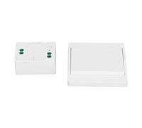 TYTOGE Kit Récepteur D'Interrupteur D'éclairage sans Fil, Interrupteur Mural à Télécommande D'énergie Cinétique Auto-génératrice avec RF 433 MHz pour AC110-230V