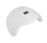 TYTOGE Lampe à Ongles LED 36 W pour un Séchage Rapide du Gel (Blanc) | Double source de lumière, minuterie 30 s, 60 s, 99 s, UV/LED, matériau ABS