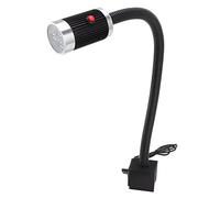 TYTOGE Lampe de Travail Magnétique, 9 W 24 V LED Col de Cygne Flexible en Aluminium Antirouille avec Base Magnétique Solide, pour Tour CNC, Perceuse, Atelier de Réparation Automob