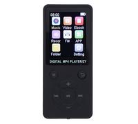 TYTOGE Lecteur MP3 Bluetooth, Lecteur de Musique Portable avec écran de 1,8 Pouces, Lecture de 5 Heures de Son HiFi, Prend en Charge MP3 WMA OGG Ape FLAC WAV, Enregistrement Radio (Noir)
