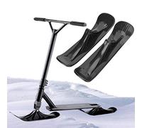 TYTOGE Luge de Planche à Ski 2 en 1, Accessoires de Scooter des Neiges d'hiver pour Vélo D'équilibre pour Enfants, avec Plastique PE Durable pour Les Sports de Plein Air et Le SNO