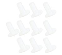 TYTOGE Mamelon de Lait de Veau 10 Pièces, Accessoire D'alimentation de Sucette de Bétail en Silicone Souple pour Veau Orphelin, avec la Forme du Mamelon de Vache Mère