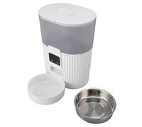 TYTOGE Mangeoire WiFi pour Animaux de Compagnie, jusqu'à 10 Repas par Jour, Contrôle par Application, Distributeur Automatique de Nourriture pour Chat, Gamelle pour Ingestion Lente 2,4 GHz pour