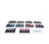 TYTOGE Marqueurs de Peinture Acrylique 120 Couleurs, Stylos à Dessin Liquide Direct sans Secousse avec Débit d'encre Constant pour la Peinture Artistique sur Toile, Bois, Tissu, V
