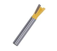 TYTOGE Mèche à Queue d'aronde, Tige de 6 Mm, Coupe à Profondeur Réglable | Alliage de tungstène, revêtement PTFE, robuste et durable, travail du bois rapide, coupes précises