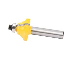 TYTOGE Mèche de Routeur à Double Doucine Romaine, Tige de 8 Mm (8*25.CHM) | Matériau en carbure, Finition antirouille, Pour les projets de menuiserie
