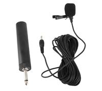 TYTOGE Microphone Cravate Filaire avec Câble de 16 Pieds | Suppression du bruit, omnidirectionnel, compatible 3,5 mm, idéal pour le streaming, les instruments