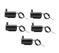 TYTOGE Mini Pompe à Eau, Faible Bruit, Ensemble de 5 Pièces | Conception compacte, Faible consommation d\'énergie, Idéal pour les aquariums, Facile à installer