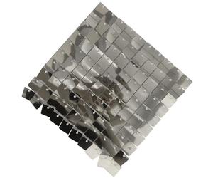 TYTOGE Panneau Mural Scintillant en Plastique, 30x30cm, Conception Durable | Comprend 24 panneaux, assemblage facile, réutilisable pour des événements, décoration polyvalente, léger
