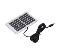 TYTOGE Panneau Solaire en Polysilicium 1,2 W, Portable et Léger 6 V 9 V pour Lampes Solaires de Pelouse, Appliques Murales Solaires, Pompes à Eau, avec Interface CC