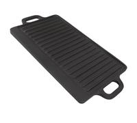 TYTOGE Plaque Chauffante en Fer Double Face, Réversible pour un Chauffage Rapide et Uniforme (Petite)