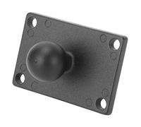 TYTOGE Plaque d'adaptation AMPS, Composite Antidérapant Robuste à Montage sur Boule de 1 Pouce, Installation Facile Universelle avec Trou AMPS pour Supports RAM Taille B