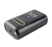 TYTOGE Pompe à Air Portable, Lampe de Poche Intégrée ABS 4000 MAh Batterie Manomètre Numérique Gonfleur de Pneu 150 Psi Arrêt Automatique 50 W pour Pneus de Voiture