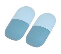 TYTOGE Rouleau de Visage de Glace, Masseur Portatif de Rouleau de Glaçon de Soulagement de Gonflement d'oeil de Rétrécissement de Pores pour la Maison (Bleu clair)
