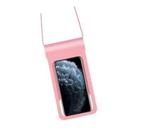 TYTOGE Sac de Téléphone étanche, Enregistrement Facile sans Fuite, Support de Téléphone sous-Marin en TPU, Grande capacité Sûre pour Les Voyages (Rose)