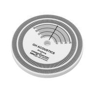 TYTOGE Tapis de Disque Stroboscopique pour Platine Vinyle HiFi, Calibrage | Détection précise de la vitesse, double fonctionnalité, compatibilité étendue