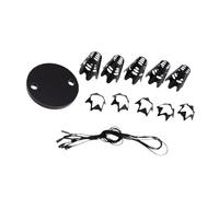 TYTOGE Tees de Simulateur de Golf avec Base Attachée | Matériau ABS durable, conçu pour les simulateurs en salle, ne perdez plus jamais un tee