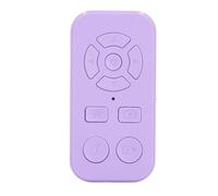 TYTOGE Télécommande à Défilement Bluetooth pour Smartphone, Télécommande Bluetooth, Tourne-Page, sans Délai, 9 Touches, Portable pour Tourner Les Pages (Violet)