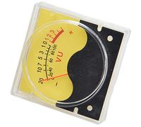 TYTOGE Vu-mètre de Haute Précision, Type Pointeur 4x4 Cm | PC durable, matériaux PMMA, Installation facile, Largement utilisé dans le bricolage, Sonorisation domestique