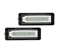 Tyuhren Eclairage Plaque Pour Benz Pour Smart Pour Fortwo Coupé/Cabriolet 451 2004-2015 2 Pièces SANS Erreur LED Éclairage De Plaque D'immatriculation Canbus