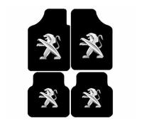 TYUIGHF Tapis de Sol Voiture, pour Peugeot 107 2005-2014 Antidérapant Tapis Voiture,Tapis de Sol personnalisés,A