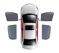 TYUIGHF Voiture Pare-Soleil Fenêtre Latérale, pour Seat Ateca 2016-2023 2024 Pare-Soleil Respirant Bloquer Les Rayons UV Avant Et Arrière Pare-SoleilsAccessoires,4pcs-Doors-Window