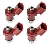 TYUJMWE 4 Injecteurs De Carburant pour Yamaha Hors-Bord 80 BEL 75-90HP 4 Temps Remplacement 6D8-13761-00 6D8137610000 6D8-13761-00-00