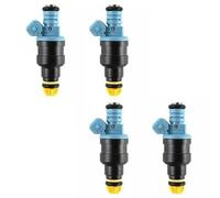 TYUJMWE 4 Pièces D'injecteur De Carburant pour BMW 3 E30 E36, 5 E34, 8 E31, 7 E32 E38 Z1 0280150715 1734776