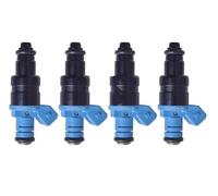 TYUJMWE 4 Pièces D'Injecteurs De Carburant pour Audi A4 A6 VW Passat, Remplacement Direct, Améliore L'Efficacité, 06B133551L