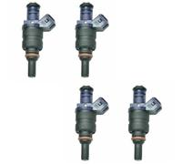 TYUJMWE 4 Pièces D'injecteurs De Carburant pour Voiture BMW Z3 Z4 X3 X5 320I 525I 530I 330I E36 E46 E39 E60 13537546244 13537546245 13641427240 13641439800