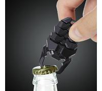 TYUKXJH Ouvre-Bouteille de Bière,Ouvre-Capsules En Forme De Scarabée Avec Clicker À Doigt - Outil d'Ouverture de Bouteille Portable pour Adultes BBQ Camping Voyage Cuisine Extérieur Restaurant Mariage