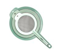 TYUKXJH Passoire à Maillage Fin | Poignée Antidérapante Trois Tailles | Poignée De Passoire À Mailles Fines | pour Farine, Sucre Glace, Café en Poudre, Préparation des Repas, Cuisson, Pâtisserie et de