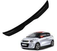 TYUMGXIAO Aileron arrière de Voiture pour Citroën C1,Becquet Coffre Arrière Hayon Arrière détachées Automobiles diffuseur de Pare-Chocs,A/Black