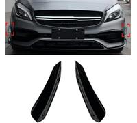 TYUMGXIAO Auto Becquets Avant pour Mercedes Benz A-Class W176 A200 A45 AMG 2016 2017 2018, Voiture Anti-Collision Lame Séparation Inférieure Pare-Chocs Protection Accessoires