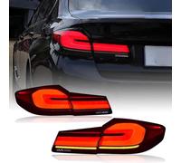 TYUMGXIAO Auto Feux arrières pour BMW G30 G38 Serie 5 M5 530 540, Ensemble De Feux Arrière Feu Arrière Feu Stop Clignotant Feu Antibrouillard