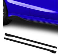TYUMGXIAO Voiture Jupes latérales pour Maserati Ghibli GranTurismo Levante Quattroporte, Auto Pédales Latérale Anti-Collision Accessoires,A/Glossyblack