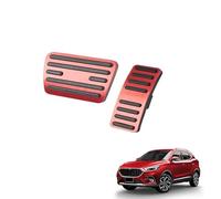 TYUMGXIAO Voiture Pédales Pied pour MG ZS HS 4 EV 5 Marvel R 2020-2024 2025, Auto Antirouille Accélérateur Frein Embrayage Carburant Gaz Pédale Couvre