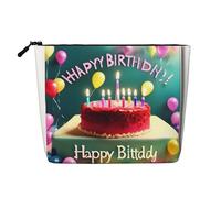 TYUMH Belle trousse à maquillage en chanvre imitation chanvre à une seule couche, portable, adaptée pour la vie quotidienne, les voyages et les sorties.